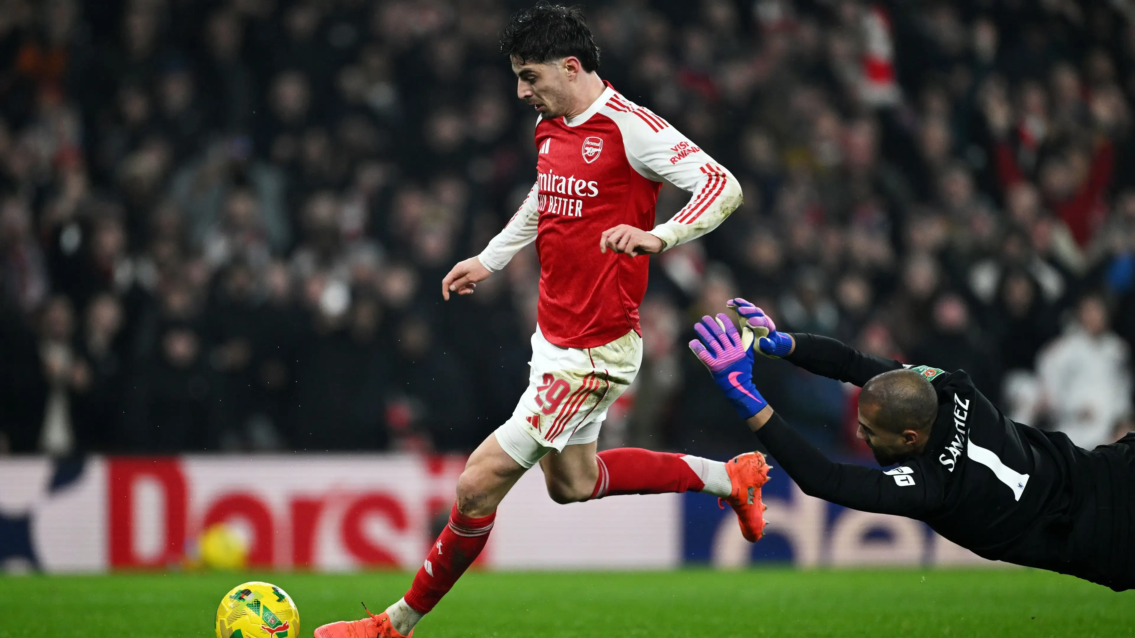 Kai Havertz haunts Chelsea with last-gasp winner to send Arsenal to Wembley